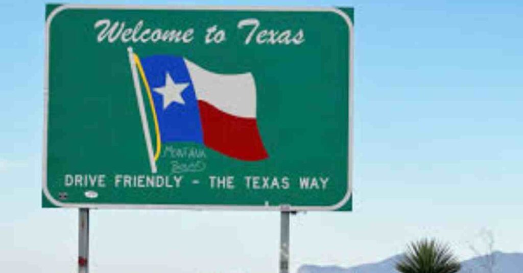 Drive across Texas
